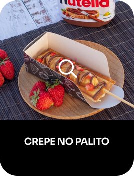 Estação de Crepe no palito